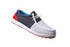 SKONI Men's V1 Spikeless | Slip On | Lightweight | Golf Shoe (White/Red/Blue)
