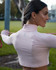BloqUV Women's UPF 50+ Sun Protection Active Full Zip Crop Top Jacket