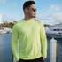BloqUV Men's UPF 50+ Sun Protection Long Sleeve Jet Tee