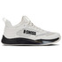 K-Swiss Men's Hypercourt Pinnacle Tennis Shoe (Blanc de Blanc/Moonless Night/Gold) 