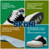 SKONI Men's Lace Up Waterproof Golf Shoe