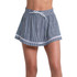 Lucky In Love Women's High Waist Seersucker Skirt 