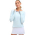 BloqUV Women's UPF 50+ Sun Protection Active Mock Zip Top