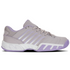 K-Swiss Women's Bigshot Light 4 Tennis Shoe (Raindrops/White/Purple Rose)