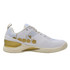 Diadora Women's Blushield Torneo 2 All Ground Tennis Shoe. (White/Gold)