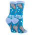Oooh Yeah! Women's Crew Socks (Otter Love)