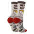 Oooh Yeah! Women's Cotton Crew Socks  (On Edge Ouch)