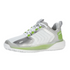 K-Swiss Women's Ultrashot 3 Tennis Shoe (White/Gray Violet/Lime Green)