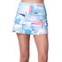 Lucky In Love Women's Long Pickleball Scallop Skirt.