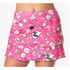 Lucky In Love Women's Long Pickleball Scallop Skirt.
