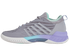 K-Swiss Women's Hypercourt Supreme 2 Tennis Shoe (Lilac Gray/Nimbus Cloud/Neon Purple)