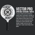 Xenon Vector Pro Spin Max Version 2 Platform Tennis Paddle, White