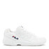 FILA Men's Double Bounce Pickleball Shoe (White/FILA Navy/FILA Red)