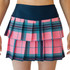 Faye+Florie Women's Lisa Tennis Skirt (Pink & Blue Plaid)