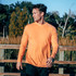 BloqUV Men's UPF 50+ Sun Protection Long Sleeve Active Jet Tee