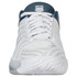 K-Swiss Men's Ultrashot 4 Tennis Shoe (White/Stargazer/Neon Blaze) 