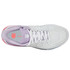 K-Swiss Women's Ultrashot 4 Tennis Shoe (White/Orchid Petal/Neon Blaze) 