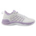 K-Swiss Women's Hypercourt Supreme 2 Tennis Shoe (White/Orchid Petal/Neon Blaze)