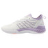 K-Swiss Women's Hypercourt Supreme 2 Tennis Shoe (White/Orchid Petal/Neon Blaze)