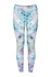 Lija Women's Power Flower Print Legging (Sky)