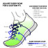 Caterpy Run - The Ultimate Elastic No Tie Shoelaces for Adults and Kids.