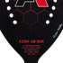 A-1 Paddleball A1GH-18-50R 'Teardrop' Paddleball Paddle