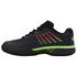 K-Swiss Men's Hypercourt Express 2 Tennis Shoe (Black/Soft Neon Green/Neon Lava)