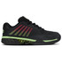 K-Swiss Men's Hypercourt Express 2 Tennis Shoe (Black/Soft Neon Green/Neon Lava)