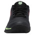 K-Swiss Men's Hypercourt Express 2 2E Tennis Shoe (Black/Soft Neon Green/Neon Lava)