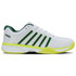 K-Swiss Men's Express Light Pickleball Shoe (White/Neon Lime/Eden)