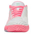 K-Swiss Women's Ultrashot 4 Tennis Shoe (White/Neon Pastel Pink/Hot Neon Pink)