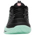 K-Swiss Women's Hypercourt Supreme 2 Tennis Shoe (Black/Neon Mint)