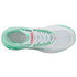 K-Swiss Women's K-Frame Pickleball Performance Shoe (White/Neon Mint/Hot Neon Pink)