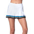 Lucky In Love Pleated Border Stripe Skirt