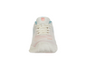 K-Swiss Women's Hypercourt Express 2 Tennis Shoe (Blanc De Blanc/Nile Blue/Desert Flower)