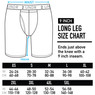 2UNDR Mens Swing Shift 9" Boxer Long Leg Underwear Limited Edition Colors (Fire Camo, Medium)