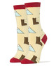 Oooh Yeah! Women's Crew Socks (Into The Wild)