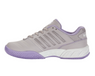 K-Swiss Women's Bigshot Light 4 Tennis Shoe (Raindrops/White/Purple Rose)