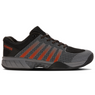 K-Swiss Men's Express Light Pickleball Shoe (Steel Gray/Jet Black/Spicy Orange)