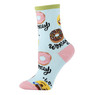 Oooh Yeah! Women's Crew Socks (Donut Worry)