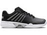 K-Swiss Women's Hypercourt Express 2 Tennis Shoe (Black/White/Silver)