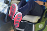 SKONI Men's Golf Shoe (White/Red/Blue)