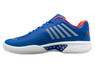 K-Swiss Men's Hypercourt Express 2 Tennis Shoe (Classic Blue/White/Berry Red)