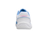K-Swiss Women's Bigshot Light 4 Tennis Shoe (Silver Lake Blue/White/Orchid Pink)