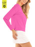Lucky In Love Hype Long Sleeve Tennis Shirt