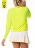 Lucky In Love Hype Long Sleeve Tennis Shirt.