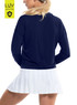 Lucky In Love Hype Long Sleeve Tennis Shirt