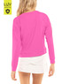 Lucky In Love Hype Long Sleeve Tennis Shirt