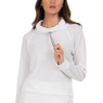 Lucky In Love Women's High Neck Long Sleeve Pullover 