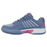 K-Swiss Women's Hypercourt Express 2 HB Clay Tennis Shoe (Infinity/Blue Blush/Carmine Rose)